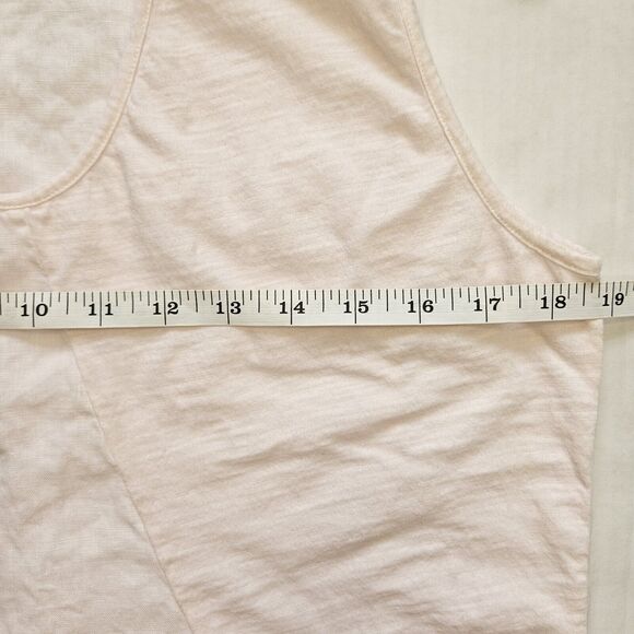 Luna Luz Linen Pink Pocket Dress Womens Size Small Sleeveless Lagenlook# 746 - Picture 14 of 15